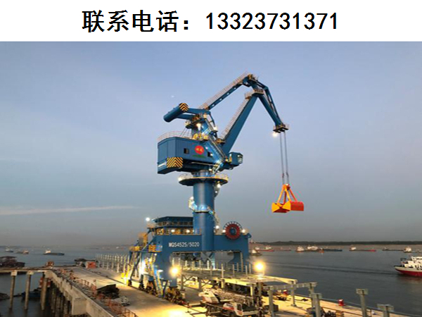 ﻿ 浙江嘉兴造船门机厂家讲解门座式造船门机的变幅机构的类型